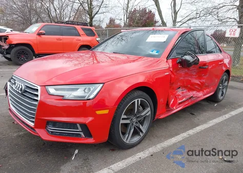 2017 Audi A4 2.0T Premium from USA, damaged, VIN WAUENAF46HN012558